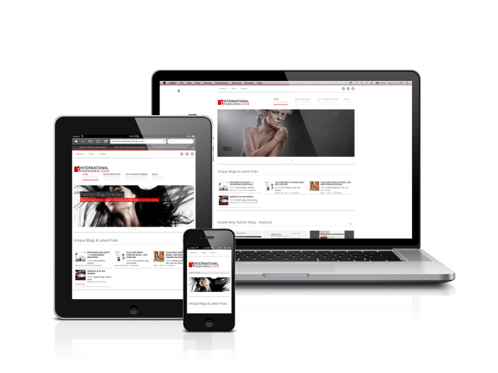 Responsive web mobile showcase site devices app many responsiveness development stampede transitioning seamlessly